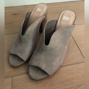 BP suede Heels